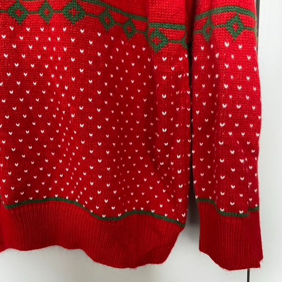 Home Alone Merry Christmas Ya Filthy Animal Crewneck Sweater Red White XXL - Picture 8 of 9